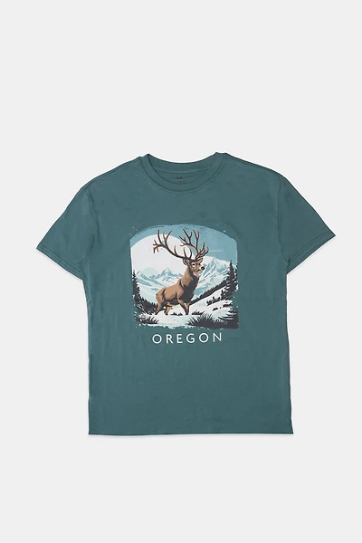 Oregon Graphic Boyfriend Tee
