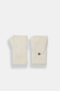 Cable Knit Fingerless Gloves