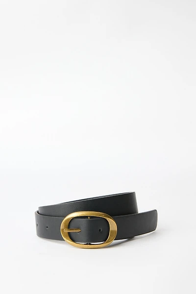 Ceinture à boucle ovale