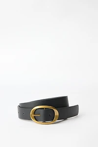 Ceinture à boucle ovale