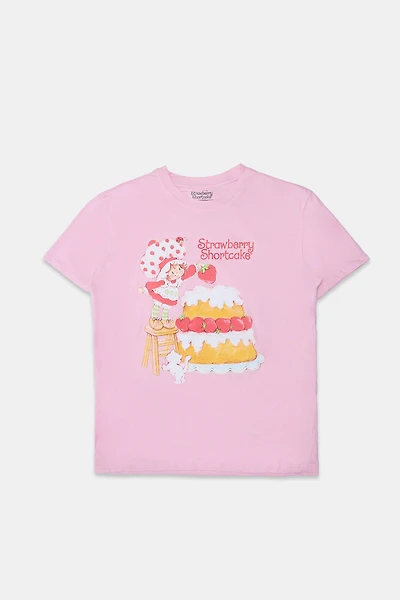 Strawberry Shortcake Graphic Boyfriend Tee