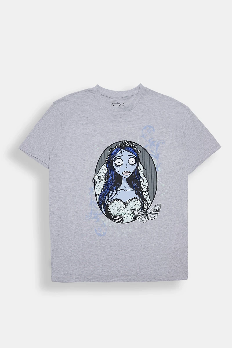 Corpse Bride Graphic Boyfriend Tee