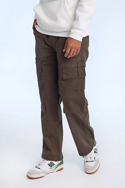 Baggy Cargo Twill Pants