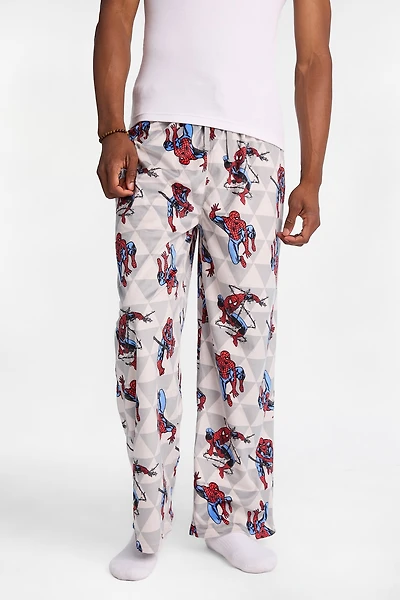 Spider-Man Web Silky Fleece Pajama Pants