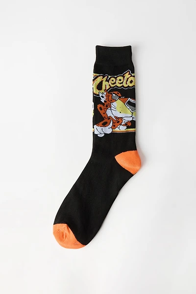 Cheetos Printed Jacquard Crew Socks