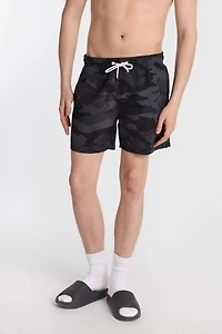 Tree Camouflage 5.5" Swim Shorts