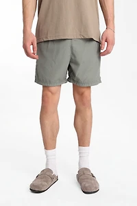 Shorts de vacance en seersucker à rayures