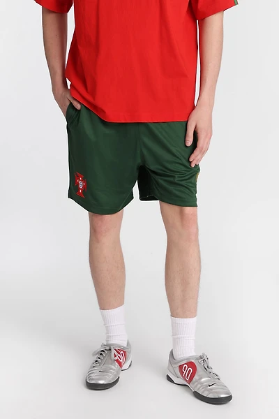 Portugal Graphic Mesh Soccer Shorts