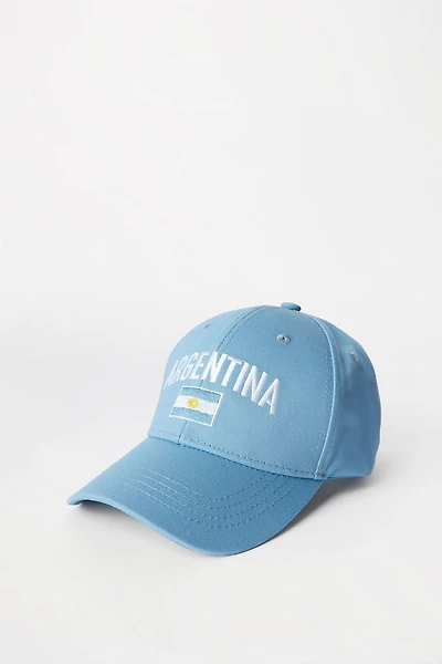 The World's Game Embroidered Baseball Cap