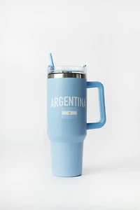 The World's Game 40oz Stainless Steel Tumbler