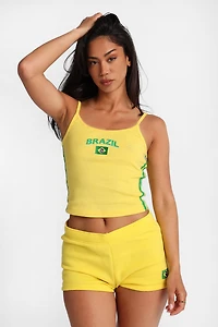 Camisole à graphique Brazil