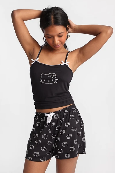 Hello Kitty Graphic Super Soft Pajama Camisole & Shorts 2-Piece Set