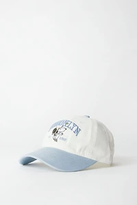 Peanuts Snoopy Brooklyn Embroidered Baseball Cap