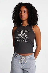 Shania Twain Graphic Ribbed Tank Top