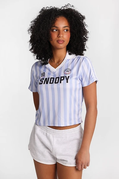 Chandail d'équipe Soccer en maille Peanuts Snoopy