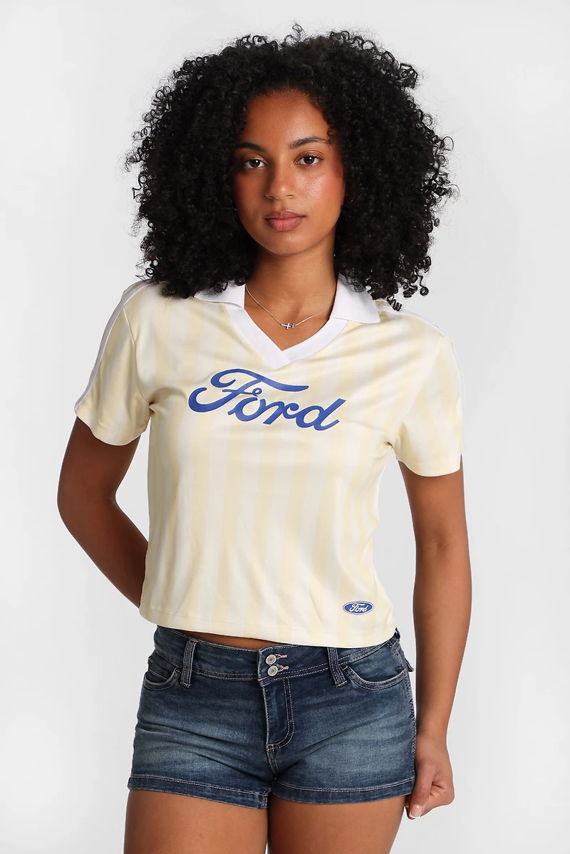 Chandail d'équipe Soccer en maille Ford