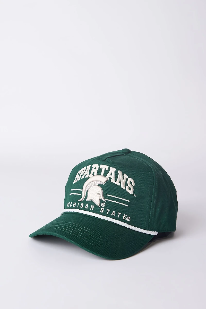 Michigan State Spartans Embroidered Dad Cap
