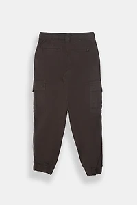 Boys' Relaxed Cargo Twill Jogger