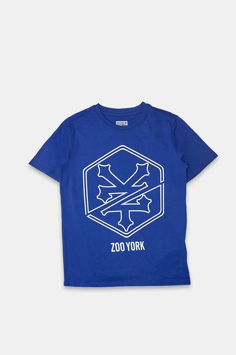 Boys' Zoo York Oversized Logo Graphic Classic Tee