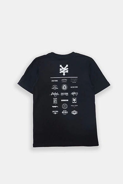 T-shirt graphique logo Zoo York pour garçon