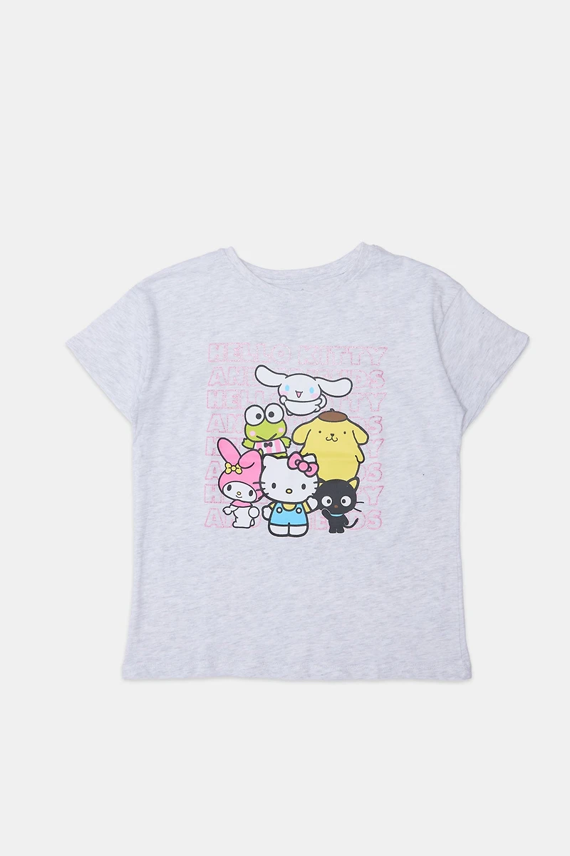 T-shirt graphique Hello Kitty And Friends pour fille