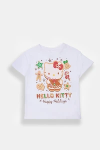 Girls' Hello Kitty Gingerbread Graphic Classic Tee