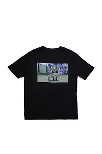 T-shirt décontracté imprime? graphique Shrek And Donkey