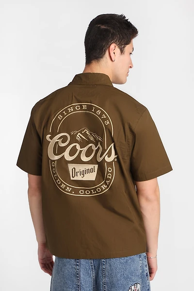 Chemise à manches courtes en coton Coors Colorado