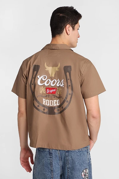 Chemise à manches courtes en coton Coors Horseshoe