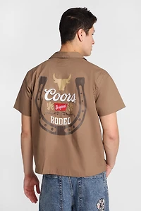 Chemise à manches courtes en coton Coors Horseshoe