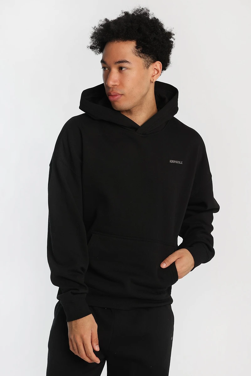 Aéropostale Embroidered Boxy Hoodie