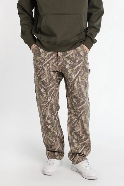 Pantalon utilitaire en canvas coton