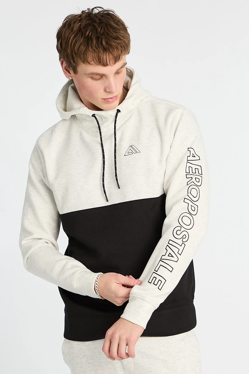 AERO Air Tech Colour Block Fleece Hoodie