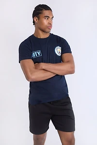 Shorts en molleton brodé AERO