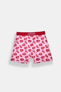 AERO Lips Mouth Teeth Printed Boxer Briefs