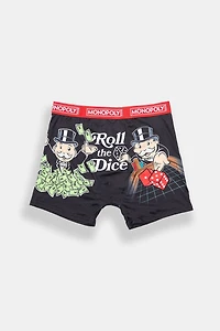 Monopoly Roll The Dice Free Parking Printed Boxer Briefs