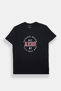 AERO Original Brand Distressed Graphic Tee