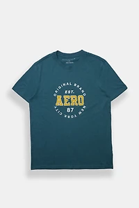 AERO Original Brand Distressed Graphic Tee