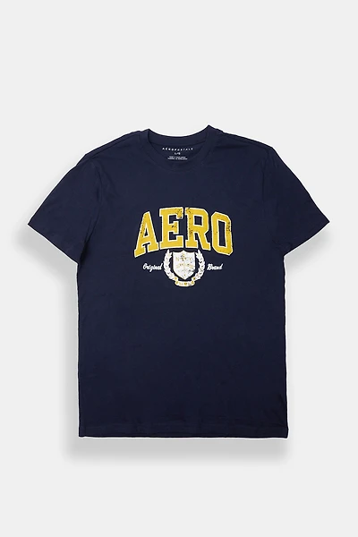 AERO Distressed Graphic Tee