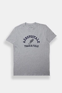 AERO Track & Field Flocked Graphic Tee