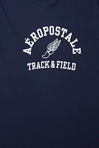 AERO Track & Field Flocked Graphic Tee