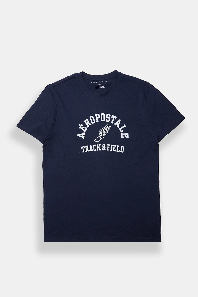 AERO Track & Field Flocked Graphic Tee