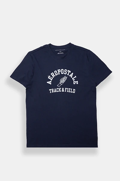 AERO Track & Field Flocked Graphic Tee