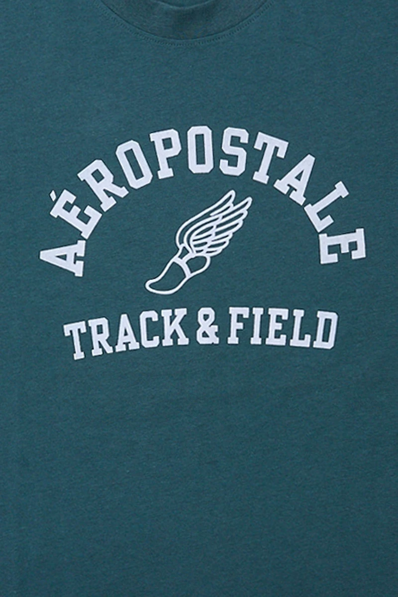AERO Track & Field Flocked Graphic Tee