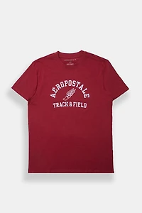 AERO Track & Field Flocked Graphic Tee