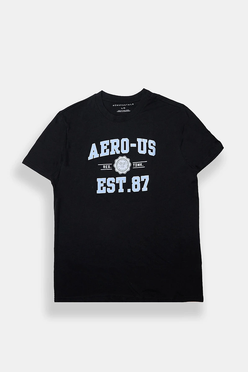 T-shirt graphique AERO US Est. 87