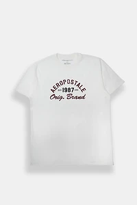 AERO Original Brand Puff Print Graphic Tee