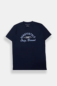 AERO Original Brand Puff Print Graphic Tee