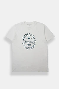 AERO Physical Education Bear Puff Print Graphic Tee