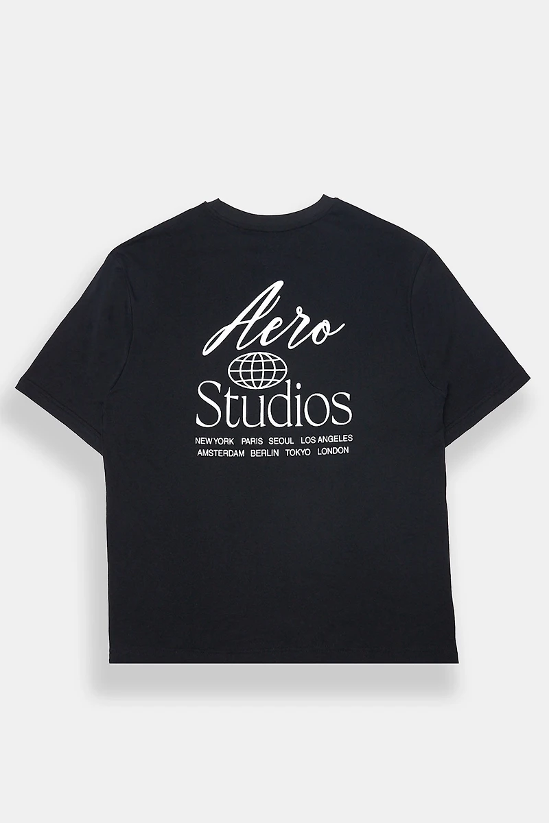 AERO Studios HD Graphic Oversized Tee